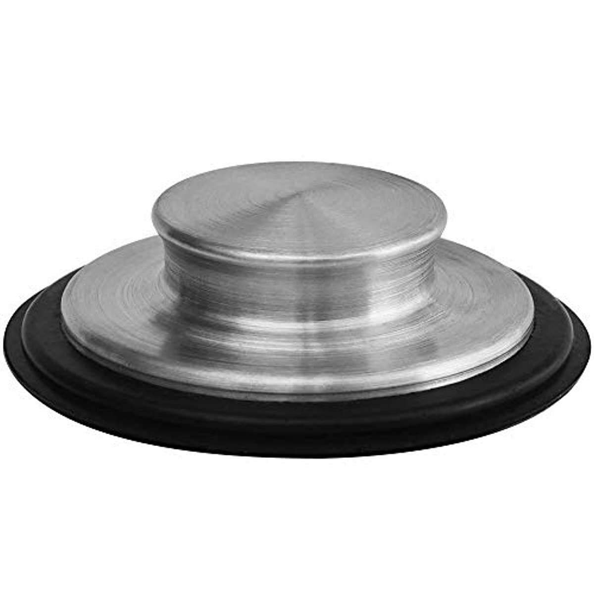 Stainless Steel + Rubber Garbage Disposal Stopper Stainless Steel