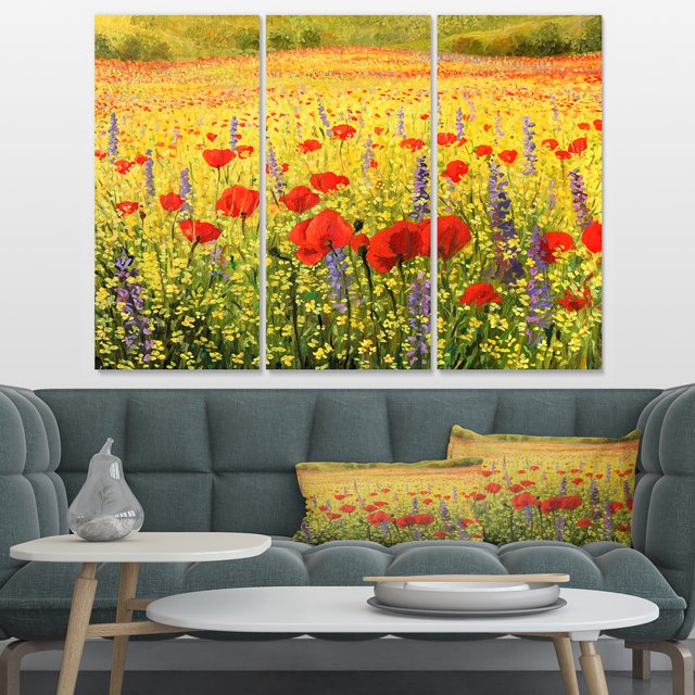 Sea of Blossom - Landscape Canvas Art Print
