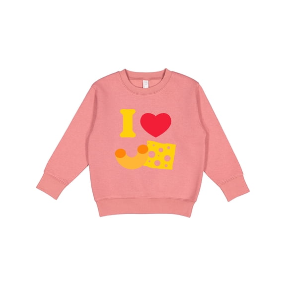 Inktastic I Heart Mac and Cheese Toddler Sweatshirt