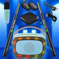 thumbnail image 4 of Juego de batería de baquetas convertidor de Audio con micrófono de altavoz juego de batería de aire profesional, 4 of 6