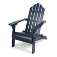 thumbnail image 6 of Harlee Outdoor Foldable Acacia Wood Adirondack Chair, Blue, 6 of 6