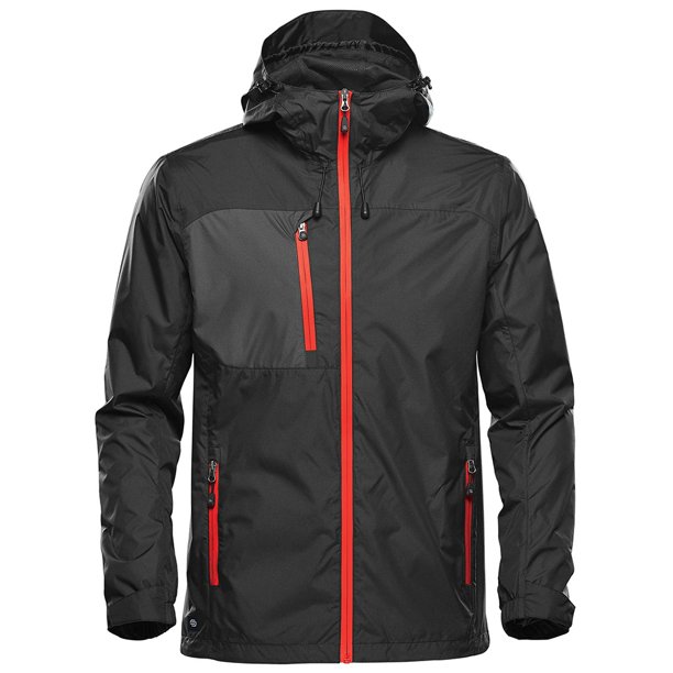 Stormtech - Chaqueta Softshell Olympia para Hombre (Negro, Rojo Brillante) Stormtech UTPC4494_blackbrightred