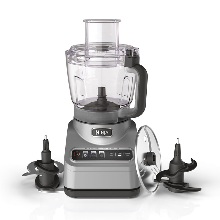 Ninja, Food Processor, 9-Cup, 3 Auto-iQ Presets, Dishwasher Safe