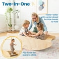 thumbnail image 5 of ECR4Kids Wooden Rocking Boat and Steps Play Center, Montessori Furniture, Natural, 5 of 10
