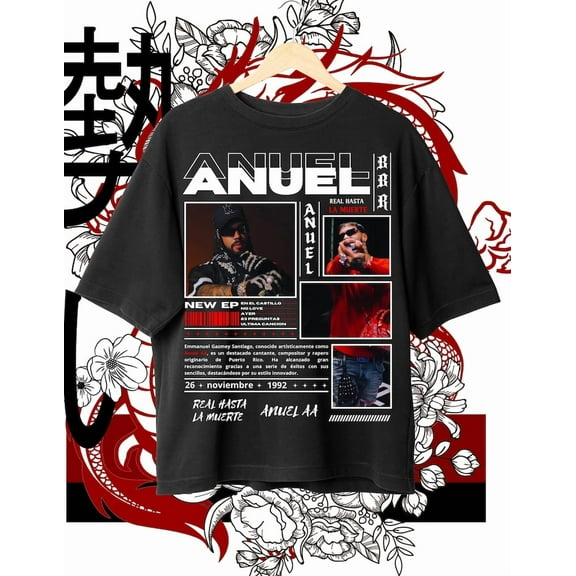 Anuel AA T-shirt Vintage Anuel AA Shirt, Retro Rap t-shirt