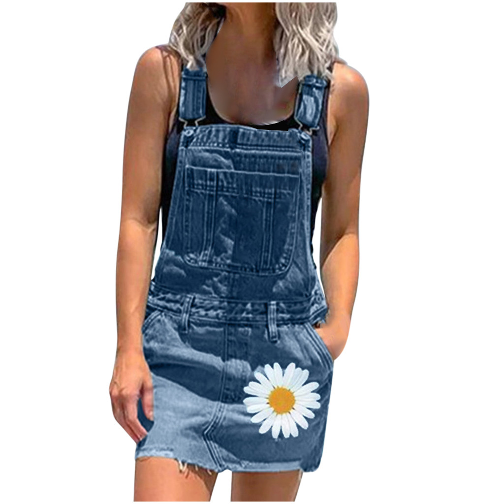 jeans strap dress