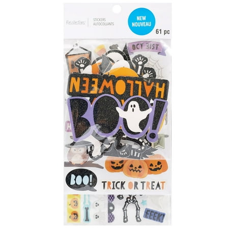 UPC: 0195158503005 | Halloween Holiday Stickers by Recollections™
