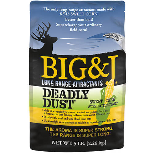 Big & J's "Deadly Dust" Hybrid Sweet Corn Deer Attractant, 5 lbs