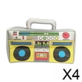 thumbnail image 1 of Boombox inflable,Boombox inflable para accesorios de cosplay Cumpleaños,Accesorios de decoración para fiestas temáticas de los años 80 y 90,Radio estéreo inflable para decoración de, 1 of 10