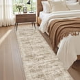 thumbnail image 6 of Roxstand 2'x8' Washable Runner Rug, Vintage Distressed Hallway Entrance Kitchen Rugs, Non Slip Stain Resistant Farmhouse Rug, Brown, 6 of 10