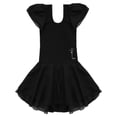 thumbnail image 3 of YiZYiF Big Little Toddler Girls Ballet Dance Leotard Tutu Dress Costume Dancewear, 3 of 7