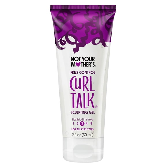 Not Your Mother's Curl Talk Frizz Control Sculpting Hair Gel, Flexible-Firm Hold, 2 fl oz