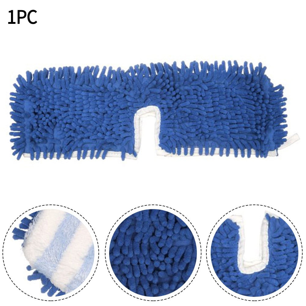 Microfiber Reusable Mop Pad Super Absorbent Dust Flip Mop Refill, 18 In