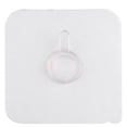 thumbnail image 1 of OULII Non-Trace Picture Hooks Transparent Plastic Square Design for Bedroom and Bathroom 5Set, 1 of 4