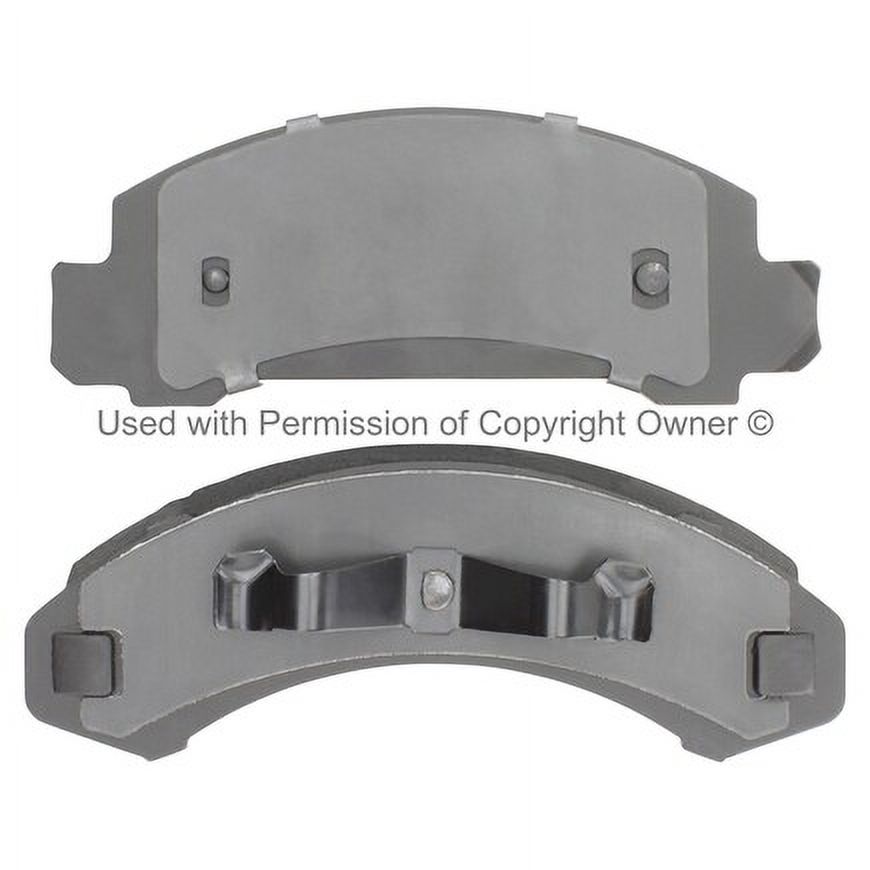 Mpa Electrical 1003-0387C Quality Built Disc Brake Pad Set Black Series,