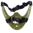 thumbnail image 2 of Máscara El silencio de los corderos, Hannibal Lecter, cosplay, dientes de acero, 2 of 2