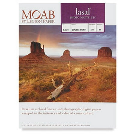 - Legion Paper Moab Lasal Photo Matte 235 (4 x 6 In. Box of 50)