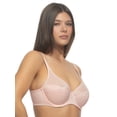 thumbnail image 2 of Prima Lace Moulded Unlined Bra (Pink Salt, 44DD), 2 of 3
