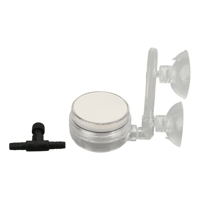 Fish CO2 Diffusers, Easy To Use Aquarium Bubble Diffuser Suction Cup Fixing Low Pressure For Fish