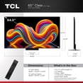 thumbnail image 3 of TCL 65” QM7L Series SQD-Mini LED QLED Smart Google TV (NEW 2026) - TCL Deep Color System with Super QLED, Up to LD2100 Precise Dimming Series, Up to HDR3000 Peak Nits, Bang & Olufsen Audio - 65QM7L, 3 of 25