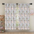 thumbnail image 5 of Blackout Kids Curtains,Pastel Princess Unicorn Pattern Childrens Insulated Curtains Set Of 2,Bedroom Essentials,Toddler Room Decor 52"x63", 5 of 5