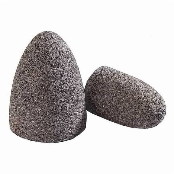 Norton Abrasives Grinding Cone,1-1/2 Dia,3 L,20GR,ZA 61463644230