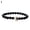 Black, variant on Ayyufe Classic Round Yin Yang Beads Unisex Bracelet Lovers Couple