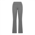 thumbnail image 6 of Scyoekwg Yoga Pants Women Flare High Waisted Elastic Leggings Workout Exercise Sport Flare Wide Legs Pants Yoga Clothes(V02_Gray,M), 6 of 7