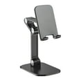 thumbnail image 1 of Desktop Cell Phone Holder Adjustable Foldable Portable Cell Phone Holder Desktop Phone Stand Black, 1 of 8