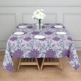 thumbnail image 5 of 42x42 Inch Waterproof Square Tablecloth, Thickened Polyester Table Cover for Dining & Parties, Floral Print, 5 of 6