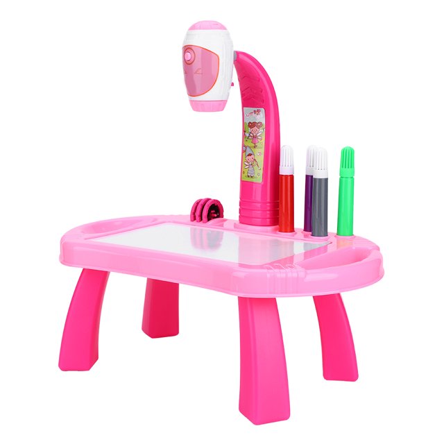 Domqga Educational Drawing Toys Set Painting Toy Projector Desk Tablet Learning Toy Tool Gift,Drawing Projector