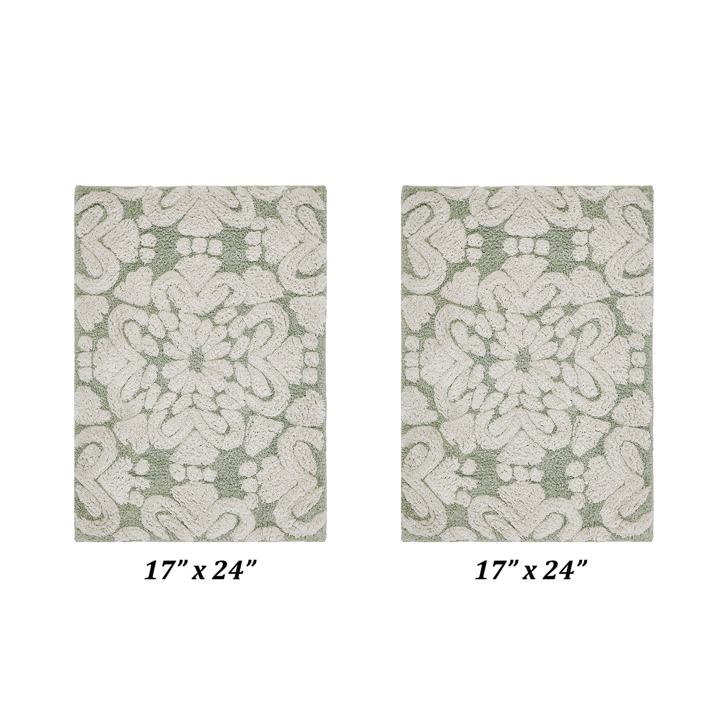 Concierge Collection Medallion 2-piece Bath Rug Set - 8220915