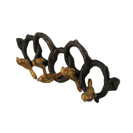 Birds Perched On Branches Decorative Cast Iron Wall Hook Walmart