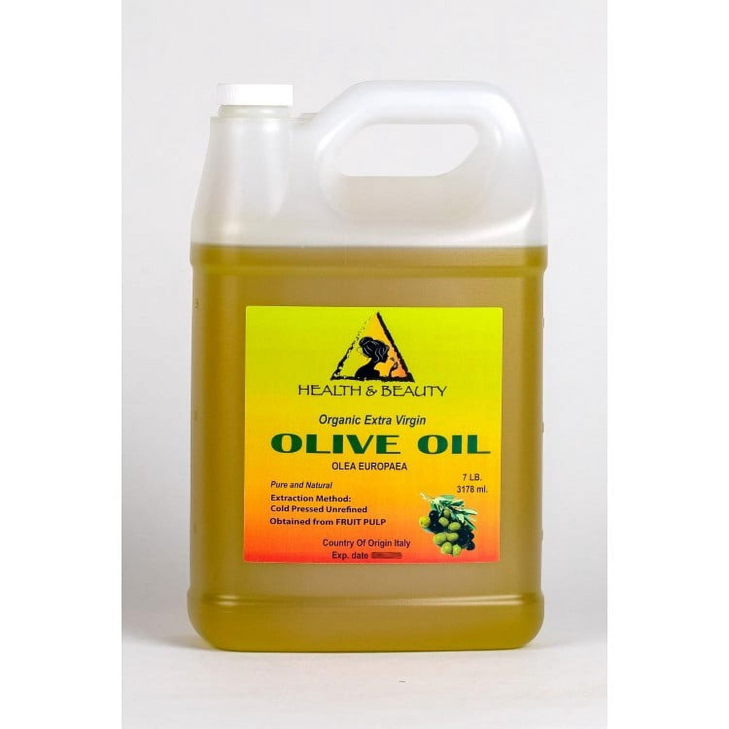 OLIVE OIL EXTRA VIRGIN ORGANIC UNREFINED RAW COLD PRESSED PREMIUM PURE 7 LB