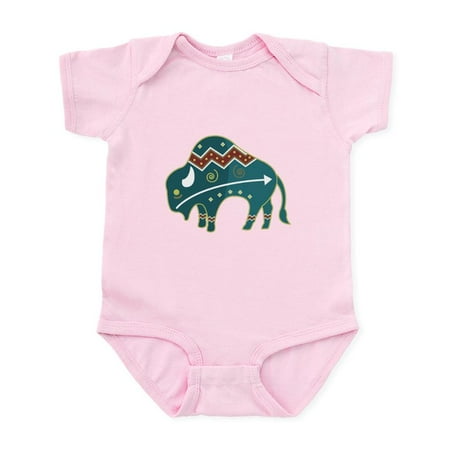 

CafePress - Native Buffalo Design Infant Bodysuit - Baby Light Bodysuit Size Newborn - 24 Months