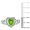 thumbnail image 2 of Everly Women's Peridot Sterling Silver Ring, 2 of 6
