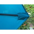 thumbnail image 4 of BELLRINO Decor Replacement Strong & Thick Umbrella Canopy for 7.5 ft 6 Ribs (Canopy Only) - LAKE BLUE, 4 of 4