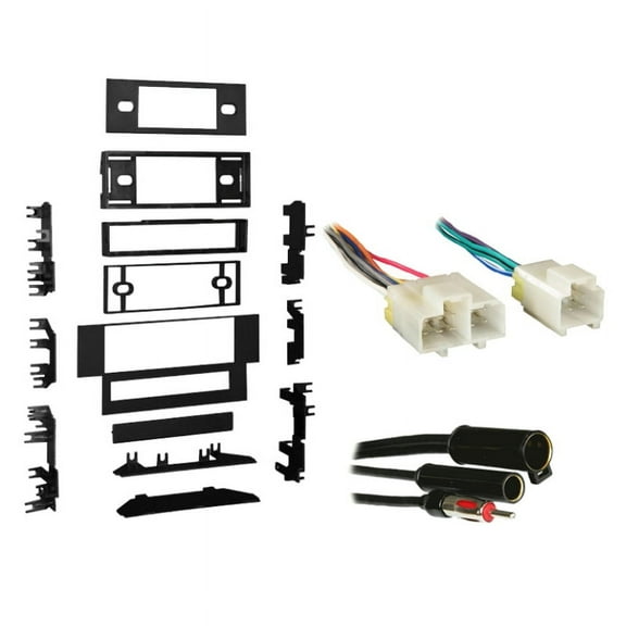 Fits Nissan Altima 1993-1994 Single DIN Stereo Harness Radio Install Dash Kit