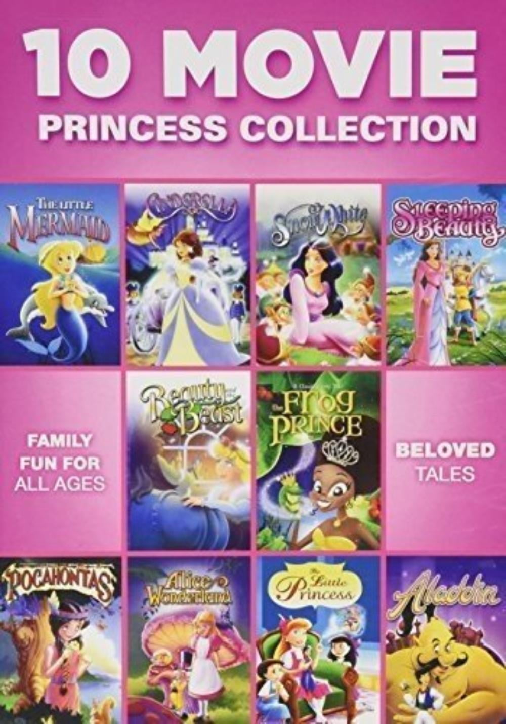 10 Movie Princess Collection By Rated NR Format DVD