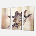 thumbnail image 3 of Close Up Portrait of A Giraffe VI 28 in x 36 in Painting Canvas Art Print, by Designart, 3 of 3