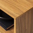 thumbnail image 3 of Jackson 42" Modern Slat Door Coffee Table in English Oak, 3 of 11