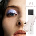 thumbnail image 6 of FOCALLURE 2PCS Liquid Glitter Eyeshadow,Metallic Long Lasting Waterproof Eye Makeup,Milky Way, 6 of 6