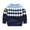 Blue, variant on Toddler Boys T Shirts Toddler Youth Teen Boys Girls Knit Print Sweater Knitwear Toddler Baby Girls Long Sleeve Tops Gray 140