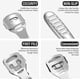 thumbnail image 3 of Pedicure Foot File, Callus Remover, Corn Remover, Heel Shaver, Hard And Dead Skin Stainless Steel With 10 Blades, Foot Care Tool, 3 of 5