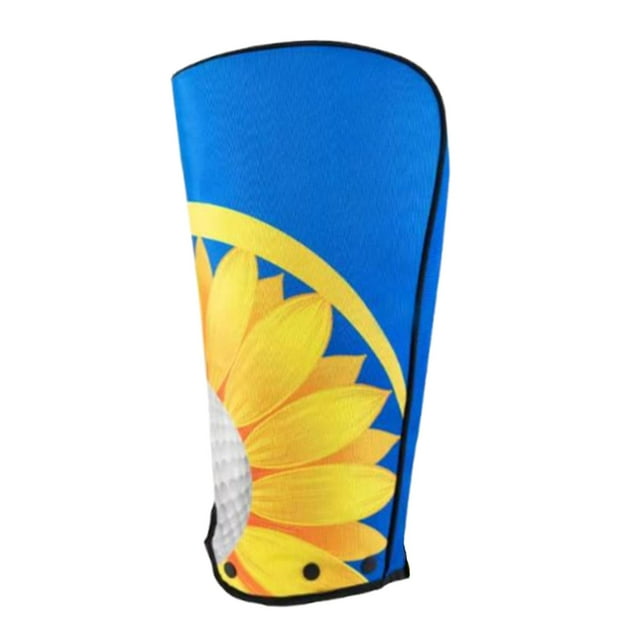 koolsoo Bag Rain Cover Foldable Protective Cover for Court Travel Driving Range Sunflower
