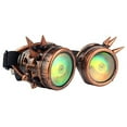 thumbnail image 2 of SAYFUT Rivet Steampunk Goggles Welding Retro Kaleidoscope Glasses Halloween Easter Cosplay Goggles Glass Crystal Lens, 2 of 3