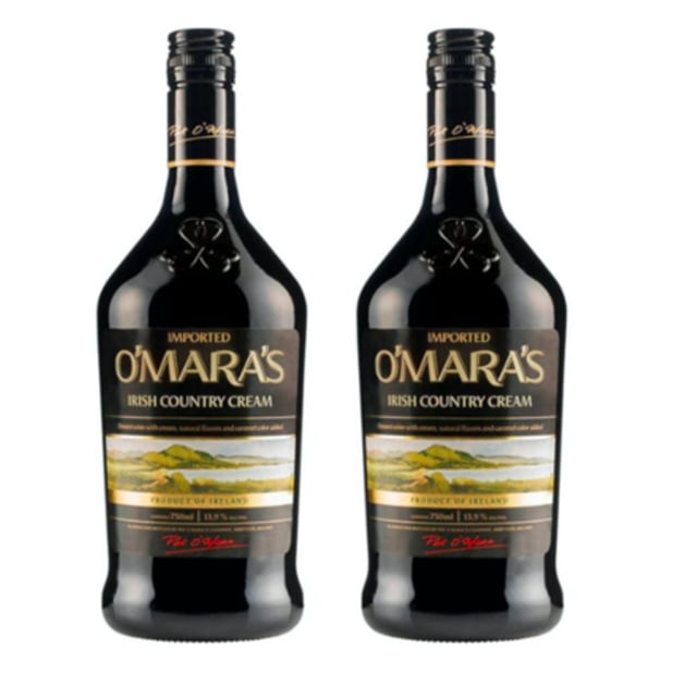 Pack de 2 Crema de Whisky O'mara's 750 ml O'mara's Country Cream O'mara's