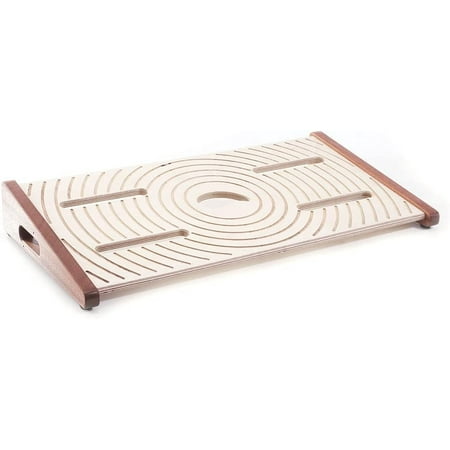 Ruach Imagine Series Pedalboard for Guitar Effects Pedals, Mahogany (Size 3)