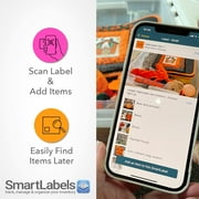 Smart Labels QR Code Storage Labels, Scannable Inventory Stickers, 48-Pack