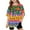 Multicolor a17, variant on Spazoro Toddler Girls T-shirts, Casual Summer Crewneck Floral Print Short Sleeve Tops Tee Multicolor Size 8 T
